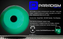 Load image into Gallery viewer, Paradigm Pro® Elite Precision Competition Sport Kettlebell - The Original &amp; Finest &quot;Hollow Core&quot; competition kettlebell from Kettlebells USA®